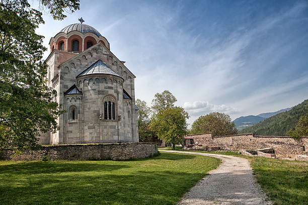 istock Virgin's church of Studenica monastery 494851270