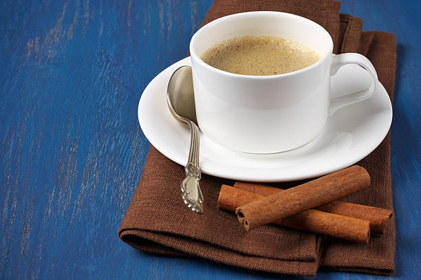 istock Cup of coffee with cinnamon 494852634