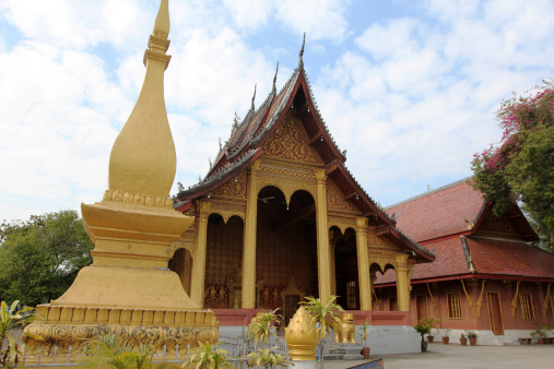 The Kingdom of Luang Phrabang was formed in 1707 as a result of the split of the Kingdom of Lan Xang. The monarchy was so weak that it was forced to pay tribute at various times to the Burmese and the Siamese. After a particularly destructive attack by the Black Flag Army in 1887, the kingdom chose to accept French protection..