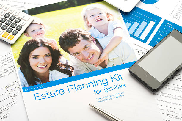 istock Family Estate planning document 494853963