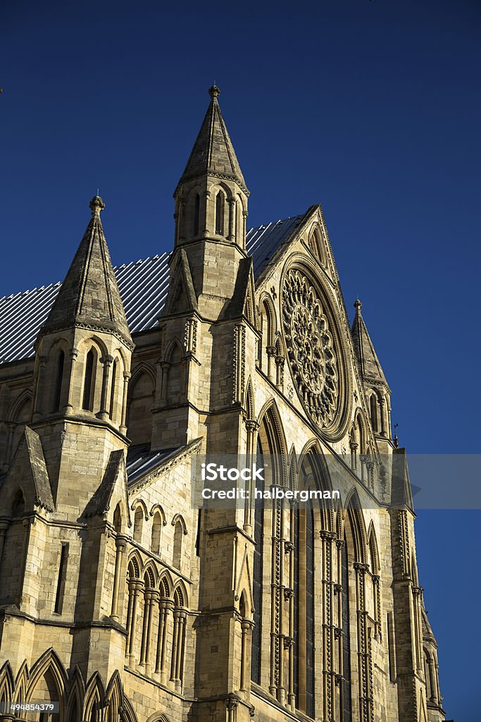 Sul da fachada da Catedral York Minster - Royalty-free Ao Ar Livre Foto de stock