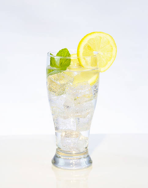istock Glass of Lemon water 494855549
