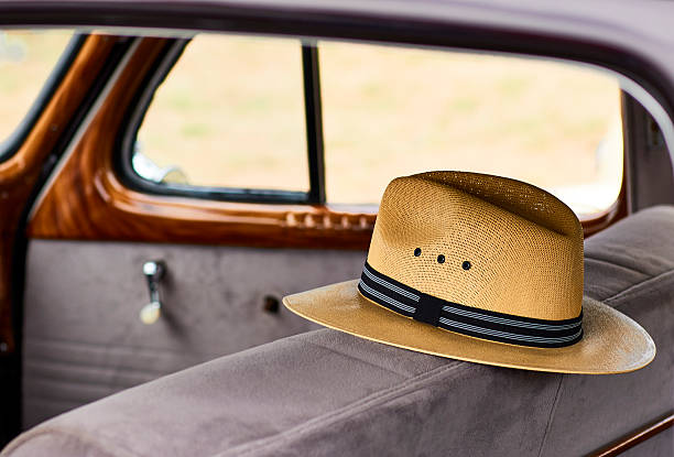 istock Panama Hat in Vintage Automobiles 494878692