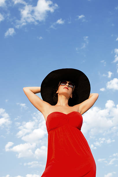 istock Woman in red dress 494879664