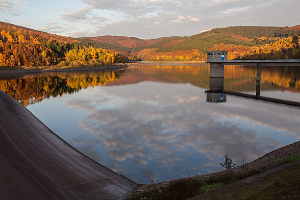 istock drinking water dam in autumn 494881294