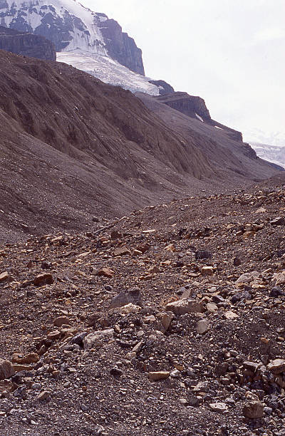 istock debris lateral moraine Athabaska Glacier Jasper National Park Alberta Canada 494881396