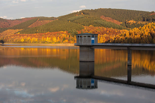 istock drinking water dam in autumn 494881624