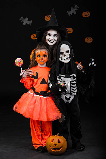 istock Children celebrate Halloween 494882354