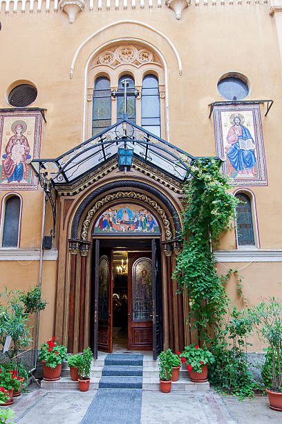 istock entrance to the church 494892164
