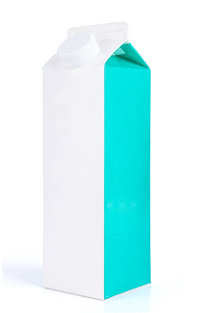 istock The image of milk box under the white background 494892685