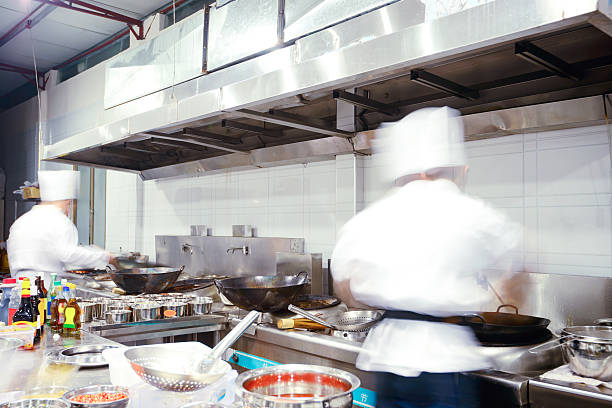 istock motion chefs of a restaurant kitchen 494894405