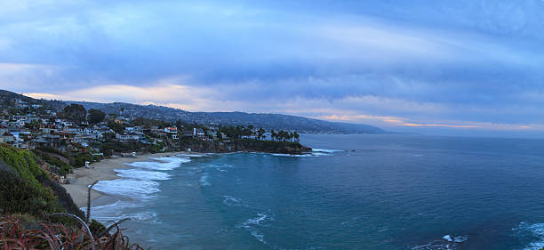 istock Moody sunrise over Crescent Bay 494894802
