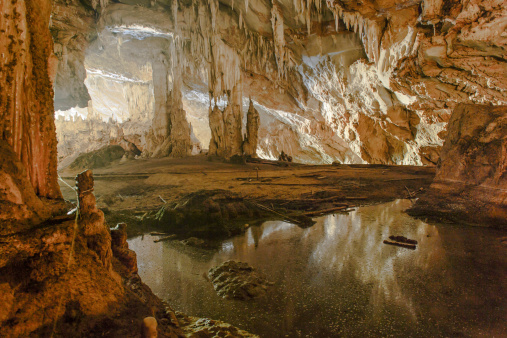 ituacu, bahia, brazil - august 24, 2023: view of the Mangabeira cave in the town of Ituacu in the Chapada Diamantina