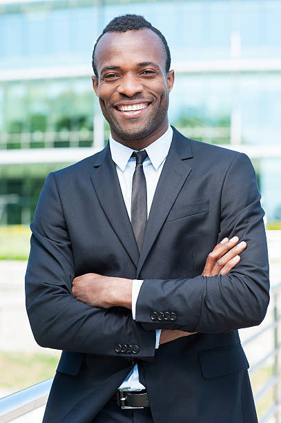 istock Confident and successful businessman. 494895463