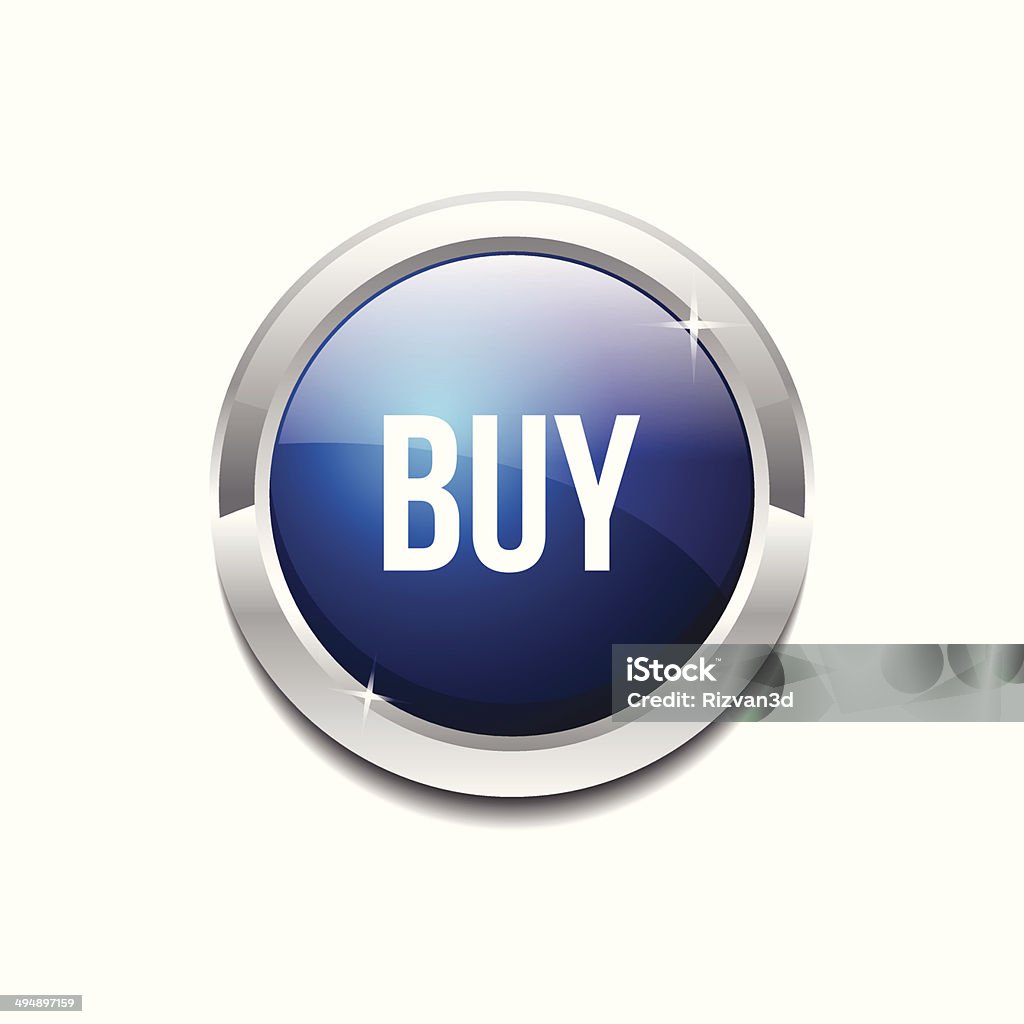 購入丸型ベクトル青い Web アイコンボタン - つながりのロイヤリティフリーベクトルアート