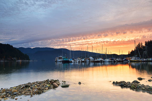 istock Deep Cove cloudy sunrise, North Vancouver 494901094