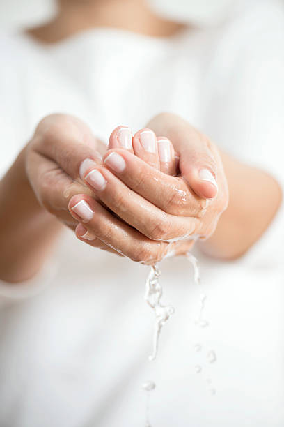 de agua - human face water washing women fotografías e imágenes de stock