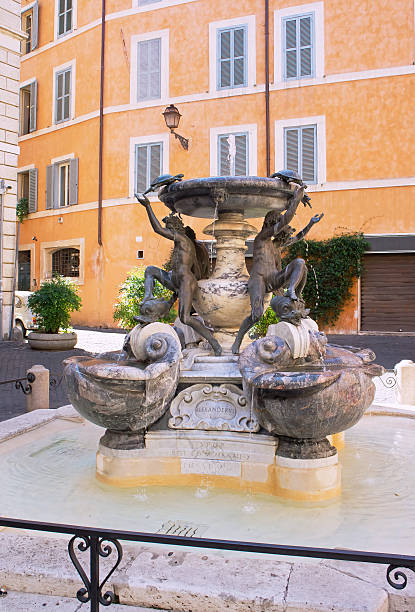 istock The turtle fountain - Rome Italy 494923892
