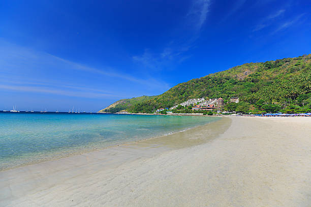 Beach on the island in Thailand stock photo