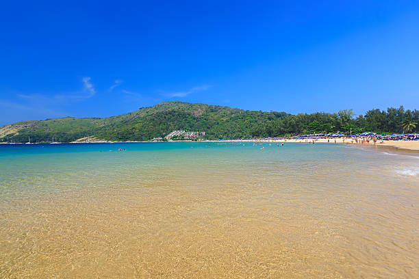 Beach on the island in Thailand stock photo