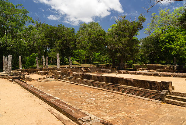istock Ruins of Dining Hall for Buddhist Monks 494926316