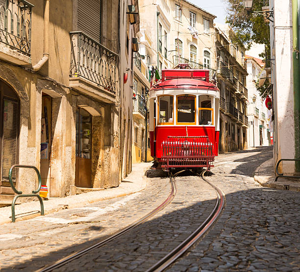 istock Tram on the street 494929796