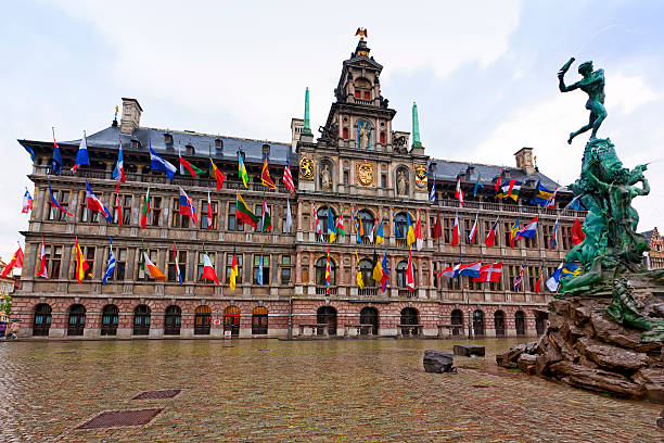 istock Stadhuis - Antwerp Town Hall 494931879