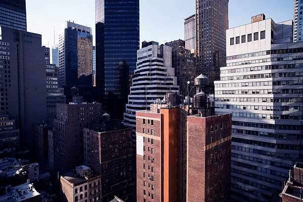 istock Stylish building in New York 494933535