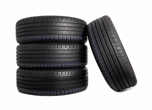 istock Set of car tire's 494934207