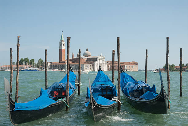 Les gondoles à Venise - Photo