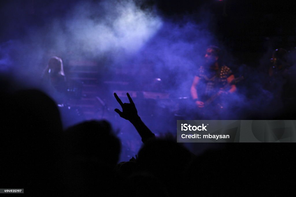 Rock concert Rock concert  Applauding Stock Photo