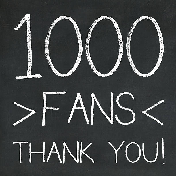 istock Milestone post on social media - 1000 fans 494936169