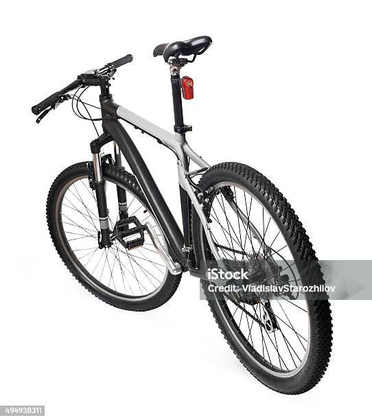 Mountain Bike Bicicletta Isolato Su Bianco - Fotografie stock e altre immagini di Sfondo bianco - Sfondo bianco, Mountain bike, Bicicletta