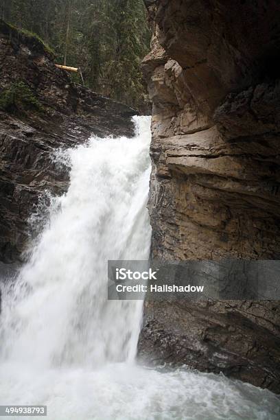 Waterfall Stock Photo - Download Image Now - Alberta, Banff, Banff National Park