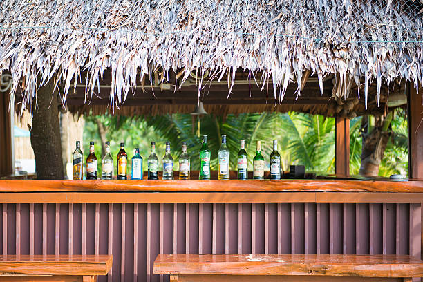 istock wooden bar by the sea 494938852