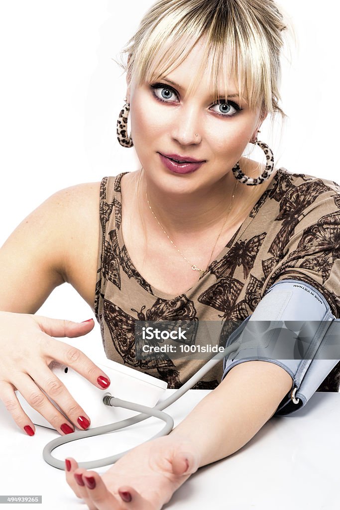 Bellissima giovane donna - Foto stock royalty-free di Accudire