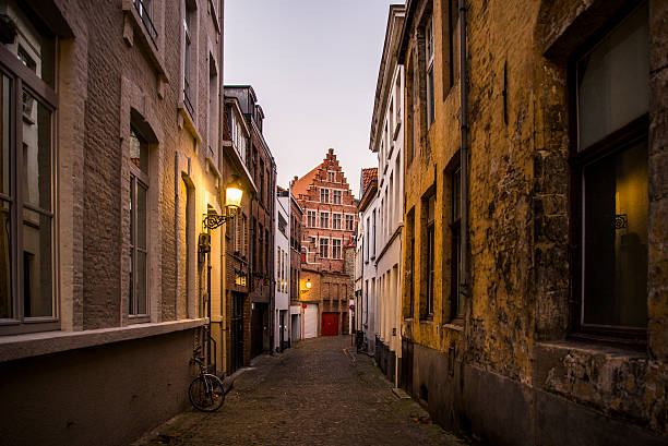 istock Street in Bruges, Belgium 494944060