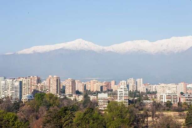 istock nice view of the mountains in Santiago, Chile 494945668