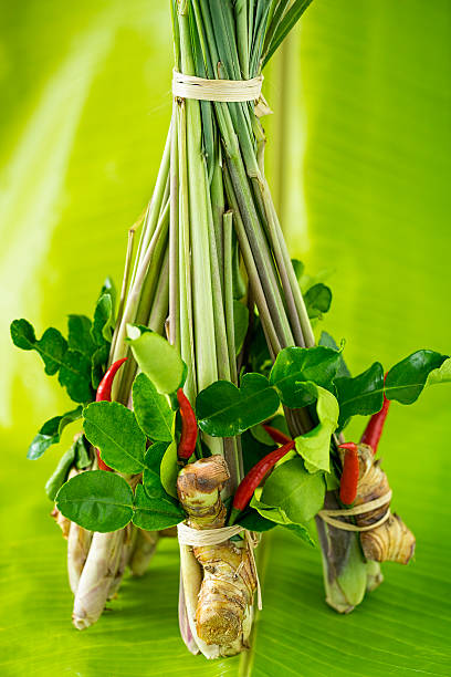 istock Thai Tom Yam soup herbs and spices. 494955507