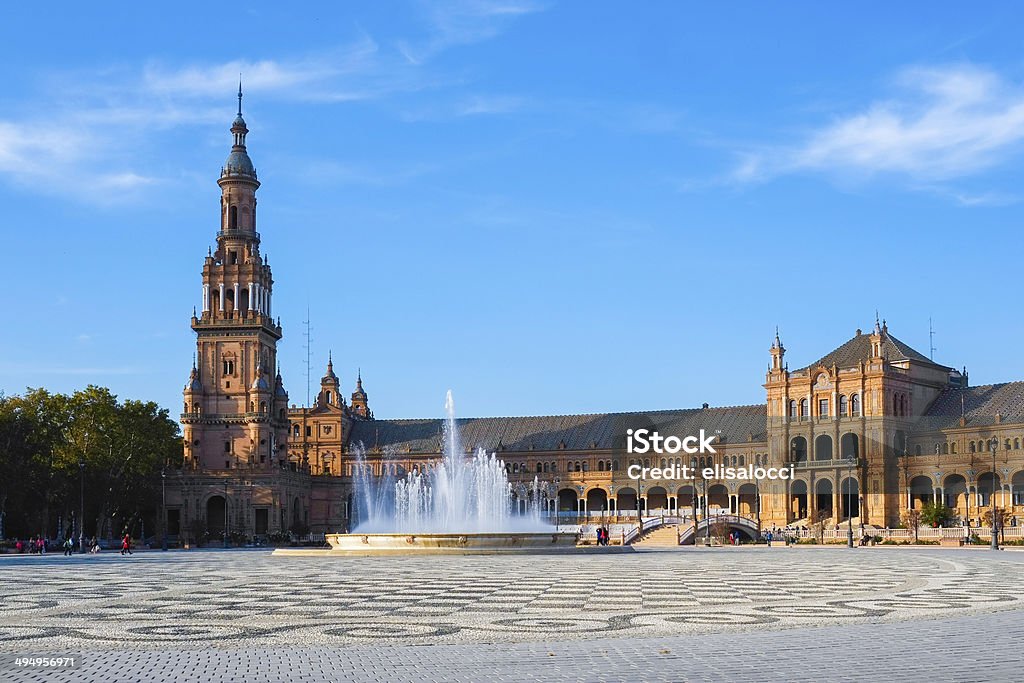 Plaza de espana. - Стоковые фото Андалусия роялти-фри