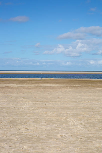 istock Empty beach at the island Ameland in Holland 494957962