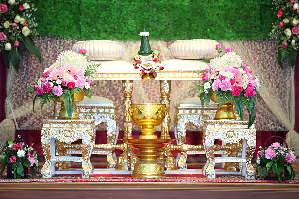 istock decoration for hand pouring in thai weddin 494958025