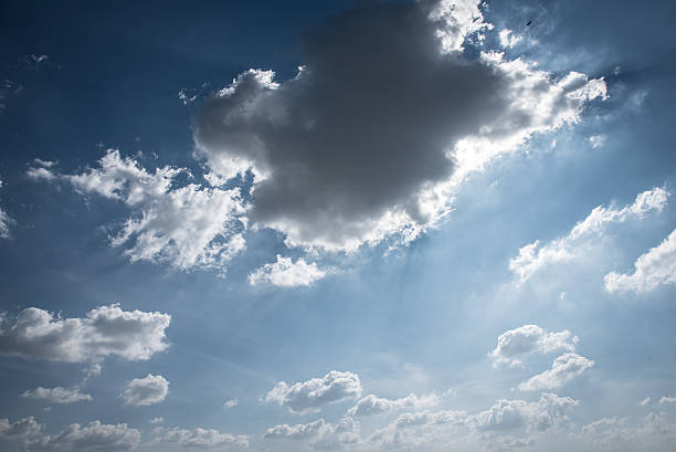 istock Rains clouds in the blue sky 494958976