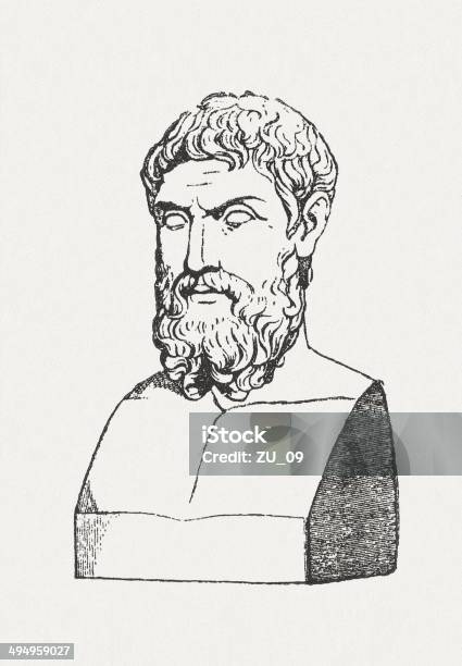 Epicurus Stock Vektor Art und mehr Bilder von Epicurus - Epicurus, Altertümlich, Antike Kultur