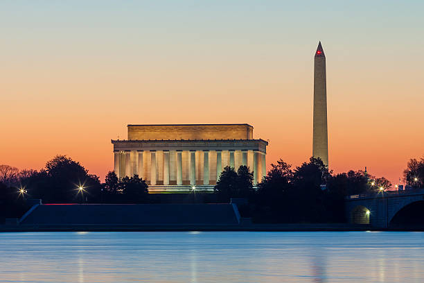 istock Washington DC skyline at sunrise 494959197