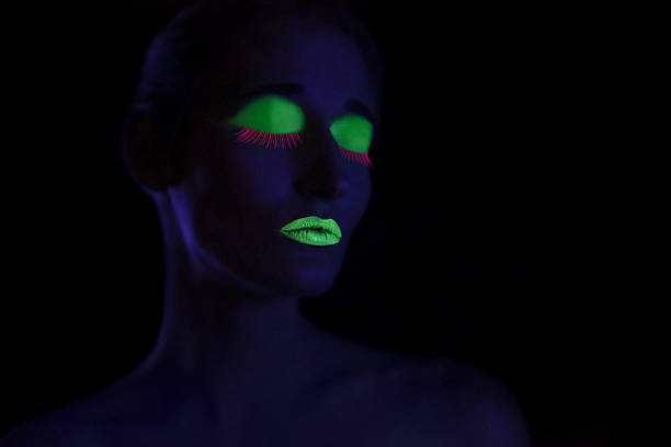 istock Stunning Woman Wearing UV Cosmetics 494961241