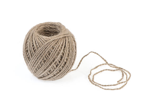 istock Ball of twine isolated on white. 494961427