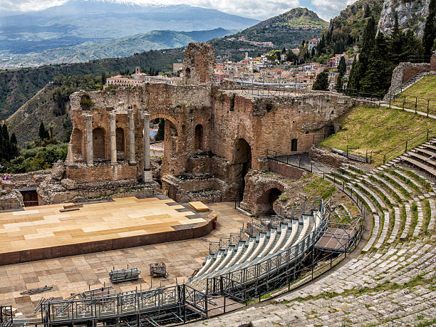 istock Taormina, Sicily, the Greek Theatre 494962255