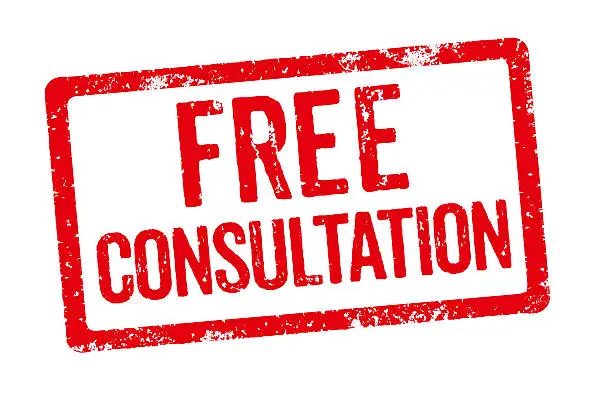Photo of Red Stamp - Free Consultation