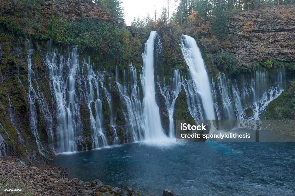 MacArthur Burney Falls in California Burney Falls Stock Photo
